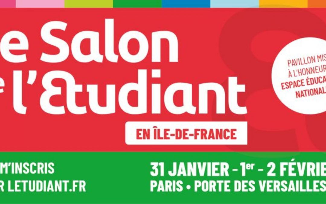 L&rsquo;EIDD sera présente au salon de l&rsquo;étudiant en Ile-de-France