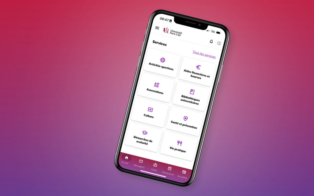 Téléchargez la première version de l’application étudiante MyUPCité